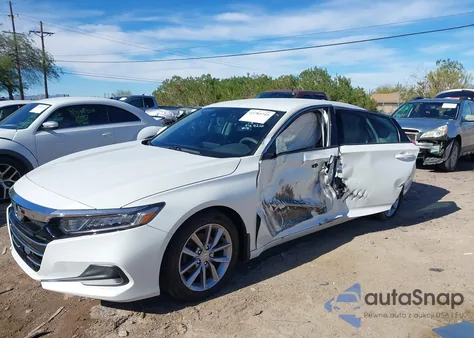 2021 Honda Accord Lx z USA, uszkodzony, nr VIN 1HGCV1F10MA015846